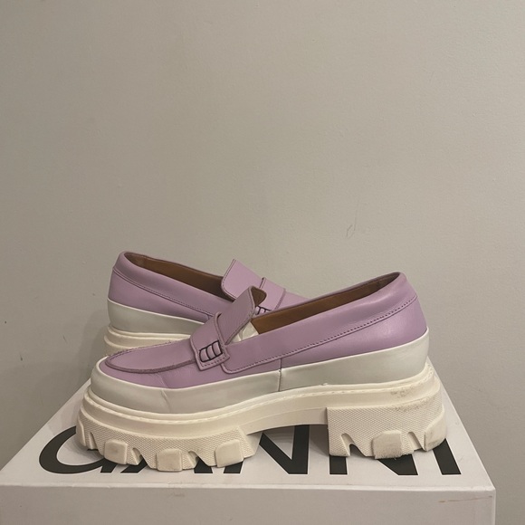 Ganni Orchid Blossom Chunky Loafer size 39(9) - Picture 5 of 7